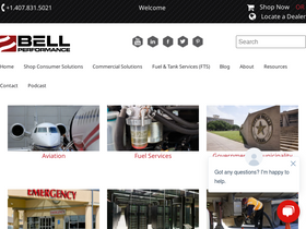 'bellperformance.com' screenshot