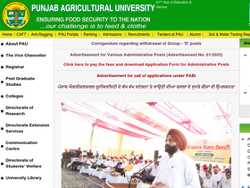 'pau.edu' screenshot