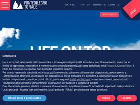 'pontedilegnotonale.com' screenshot