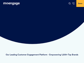'moengage.com' screenshot