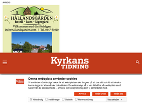 'kyrkanstidning.se' screenshot