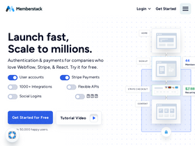 'memberstack.com' screenshot