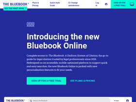 'legalbluebook.com' screenshot