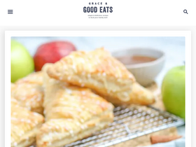 'graceandgoodeats.com' screenshot