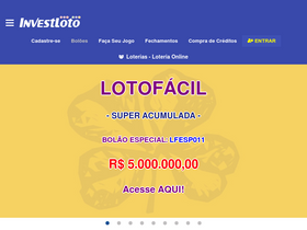 Intersena: Aposte no 1º Portal de Loterias do Brasil