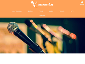 'massudegozaru.com' screenshot