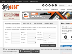 'bedetheque.com' screenshot