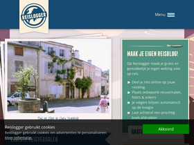 'reislogger.nl' screenshot