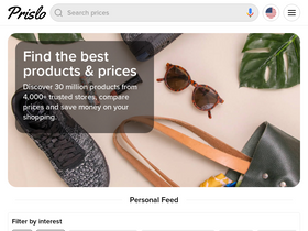 'prislo.com' screenshot