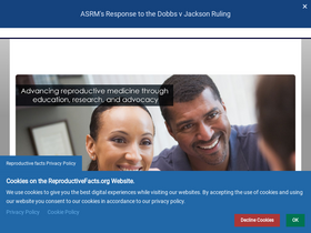 'reproductivefacts.org' screenshot