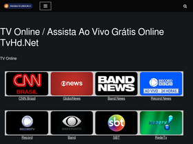 'onlinetvhd.net' screenshot