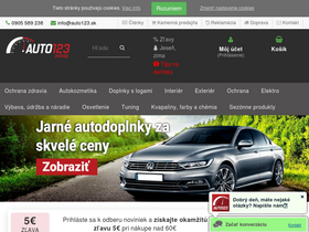'auto123.sk' screenshot