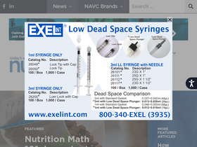 'todaysveterinarynurse.com' screenshot