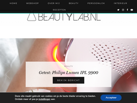 'beautylab.nl' screenshot