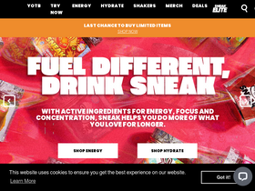 'sneakenergy.com' screenshot