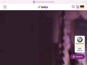 'framily.de' screenshot