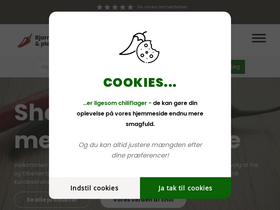 barney.dk homepage screenshot