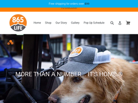 865life.com homepage screenshot