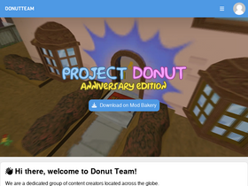 'donutteam.com' screenshot