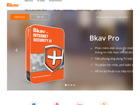 'bkav.com.vn' screenshot