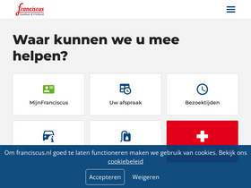 'franciscus.nl' screenshot