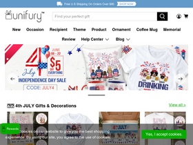 'unifury.com' screenshot