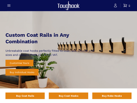 Toughook homepage screenshot
