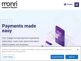 'monri.com' screenshot