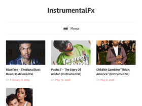 'instrumentalfx.co' screenshot