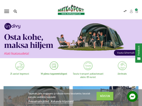 'matkasport.ee' screenshot