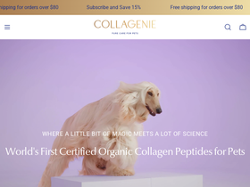 collagenie.com.au homepage screenshot