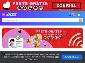 'gazin.com.br' screenshot