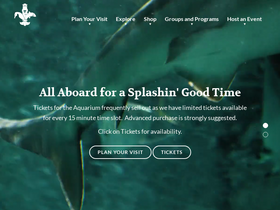 'stlouisaquarium.com' screenshot