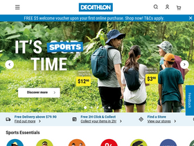'decathlon.sg' screenshot