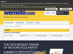 'wemoto.com' screenshot