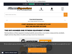 'fitness-superstore.co.uk' screenshot