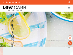 'lowcarbinspirations.com' screenshot