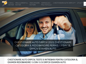 'chestionare-online.ro' screenshot