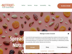 'nutfruit.org' screenshot