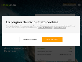 'moneyman.es' screenshot