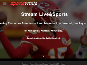 'sportswhile.com' screenshot