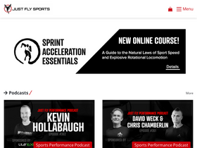 'just-fly-sports.com' screenshot