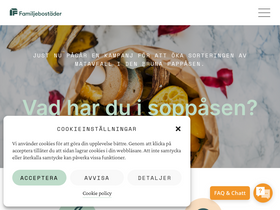 'familjebostader.se' screenshot