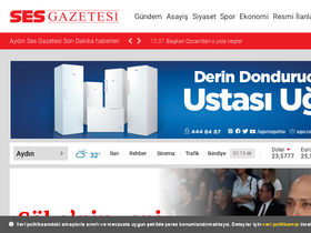 'sesgazetesi.com.tr' screenshot