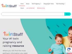 'twinstuff.com' screenshot