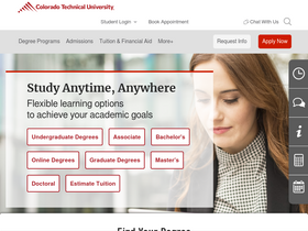 'coloradotech.edu' screenshot