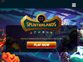 'splinterlands.com' screenshot