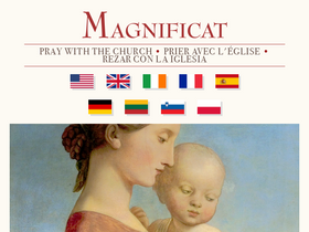 'magnificat.net' screenshot