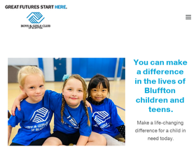 'bgcbluffton.org' screenshot