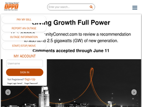 'oppd.com' screenshot